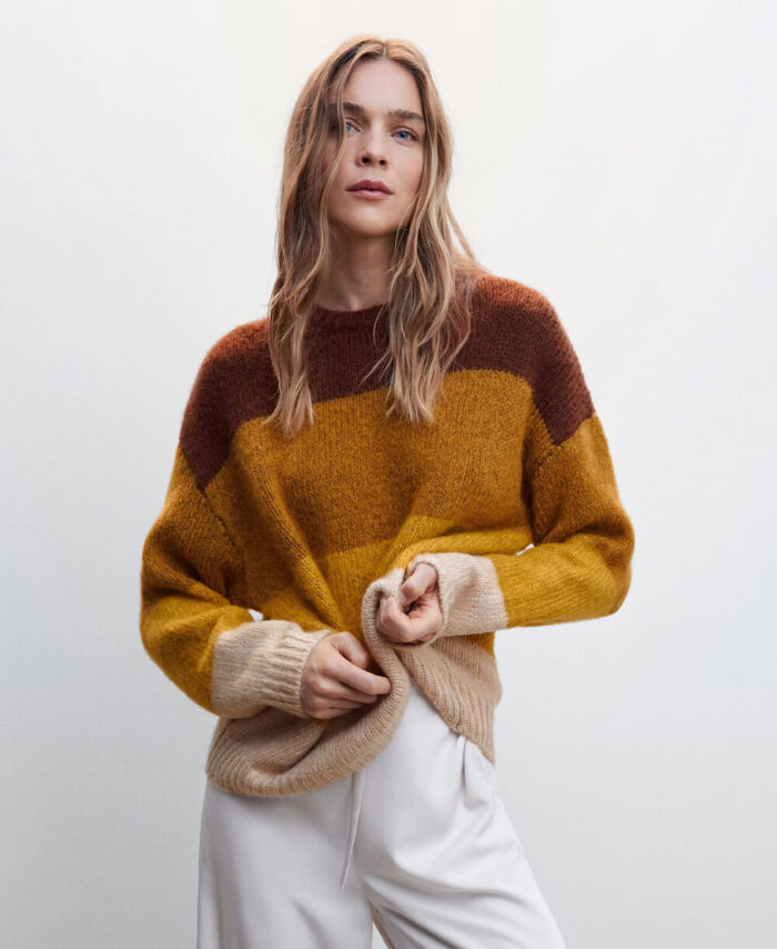 پلیور بافتنی پشمی زنانه