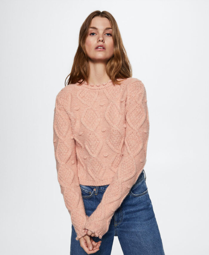 ژاکت بافتنی Bigdart با جزئیات