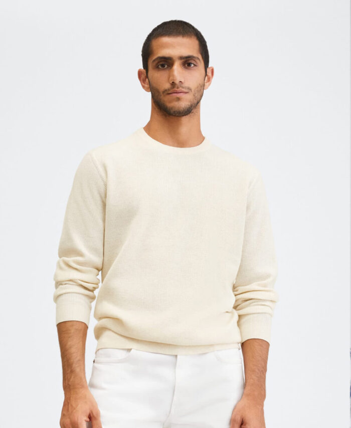 ژاکت نخی ساختار یافته