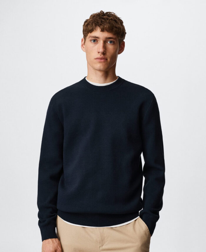 پلیور یقه گرد تنفس پذیر