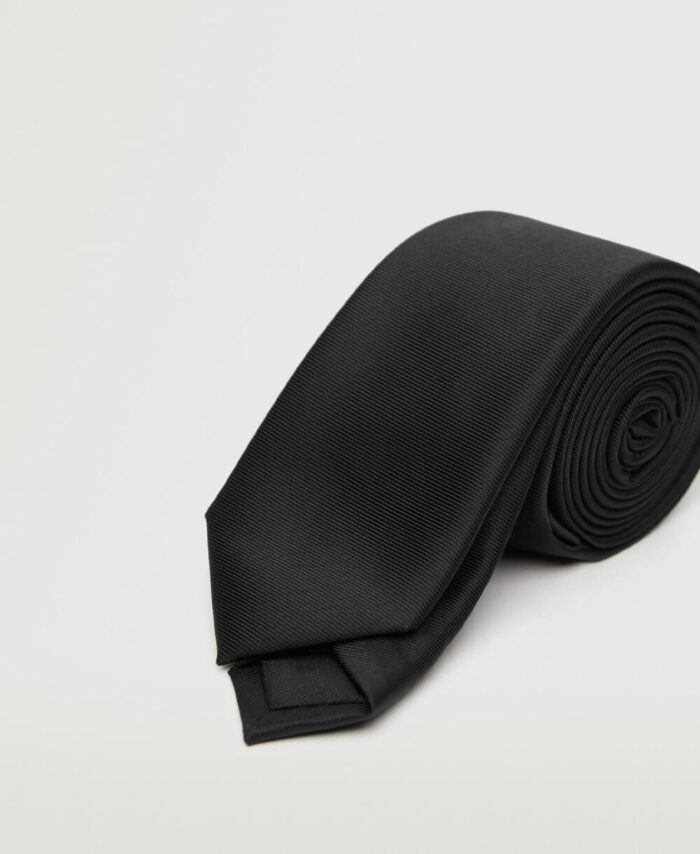 کروات مردانه مدل ساتن ترک ساده 1001