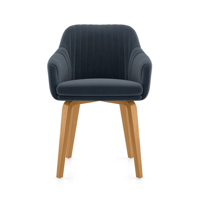 صندلی مدل ماهلین فایبرگلاس مدل پایه پلاستیکی