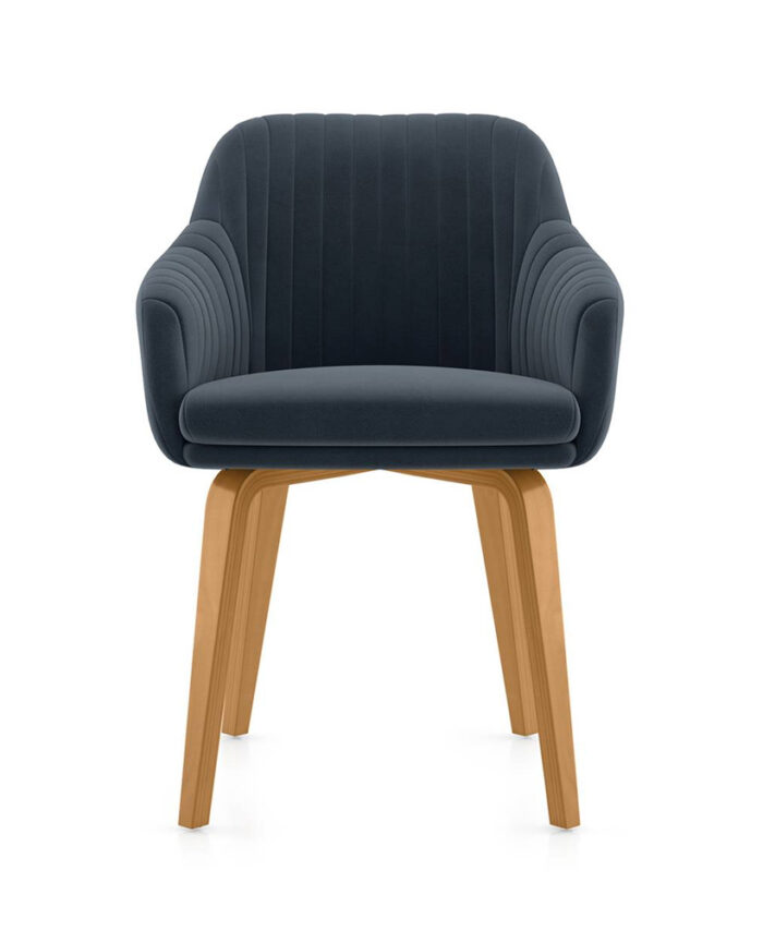 صندلی مدل ماهلین فایبرگلاس مدل پایه پلاستیکی