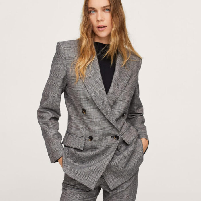 کت و شلوار زنانه روبرتو مدل پشمی